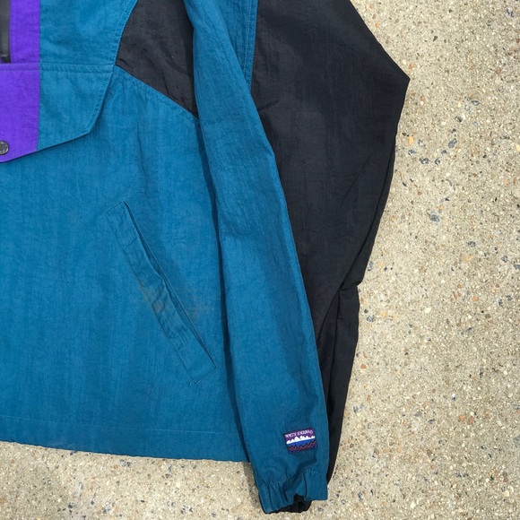 VINTAGE COLORBLOCK JACKET MEDIUM GREAT CONDITION - Picture 3 of 7